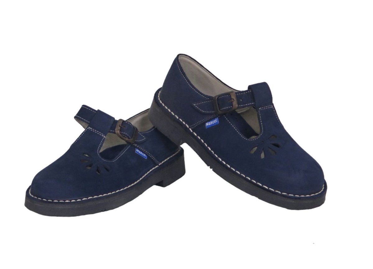 Guillermina Nobuk Flor Calada Con Hebilla