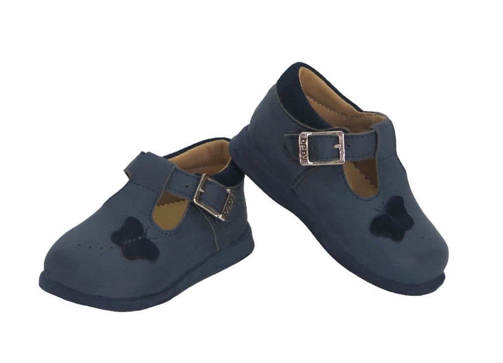 Guillermina Cuero Con Mariposa y Hebila