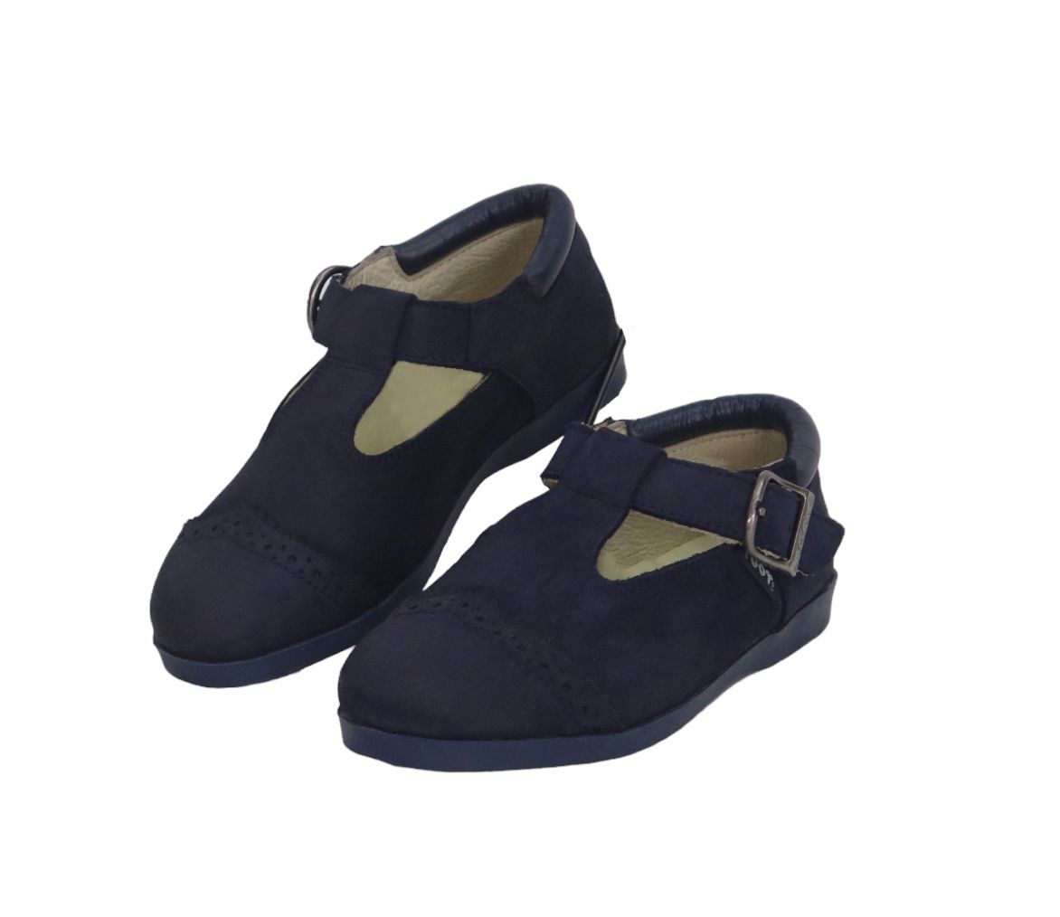 Guillermina Nobuk Con Hebilla Punta Picada