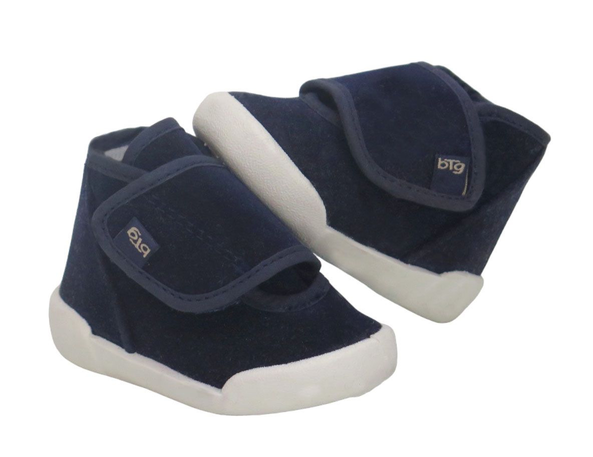 Bota de Gamuza con Velcro