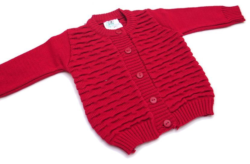 saquito de cashmilon con pliegues