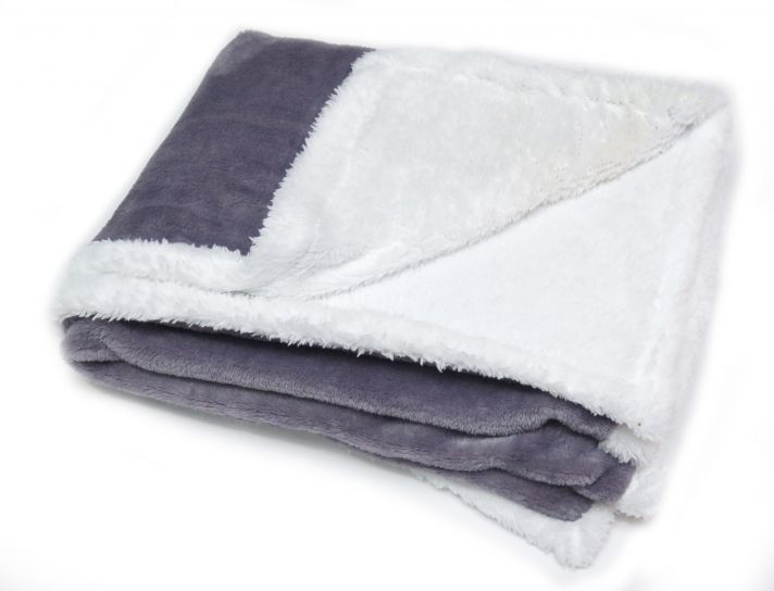 Manta de Microfibra Ultra Suave con Corderito