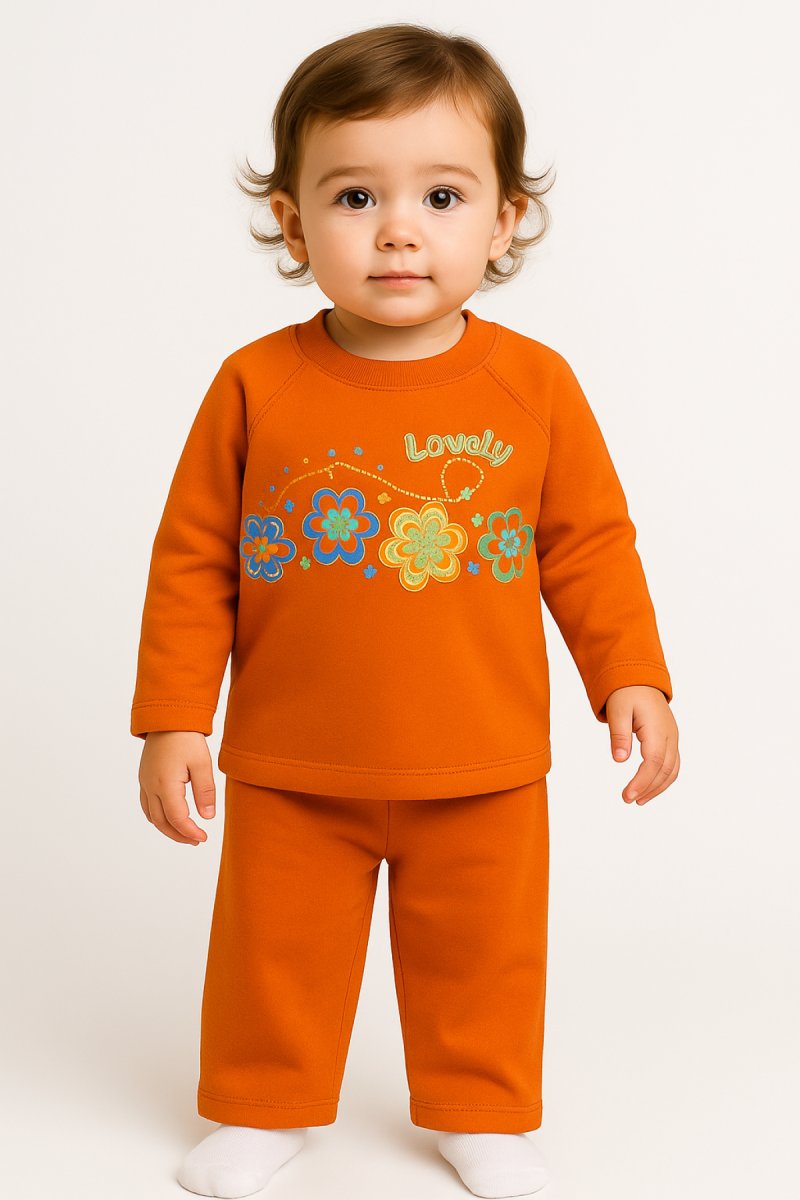 Jogging Conjunto de Buzo y Pantalon Estampado Flores Lovely