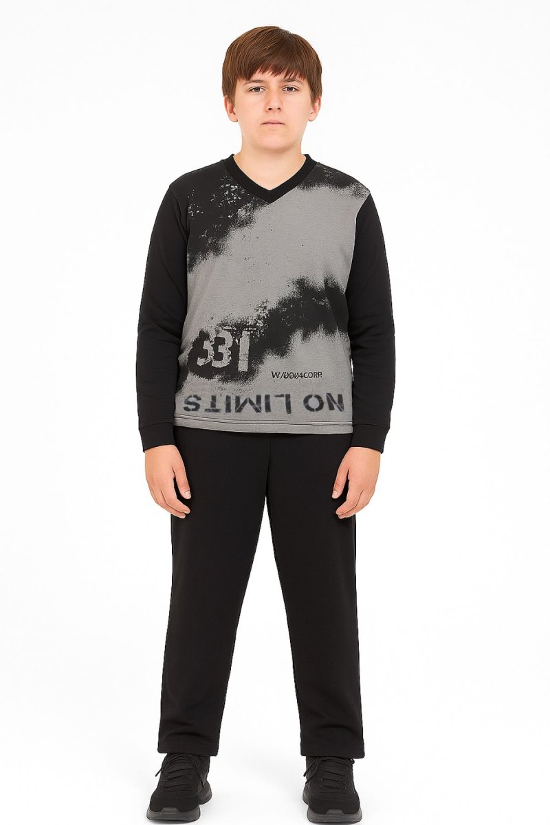 Conjunto Jogging con Buzo Estampado No Limits y Pantalon