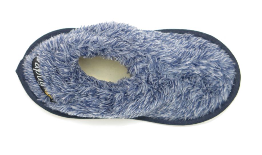 Pantufla Peluda con Base