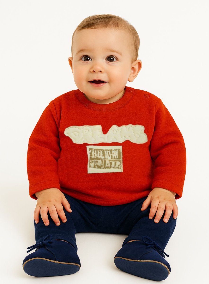 Buzo Polar Aplique Parche Holiday