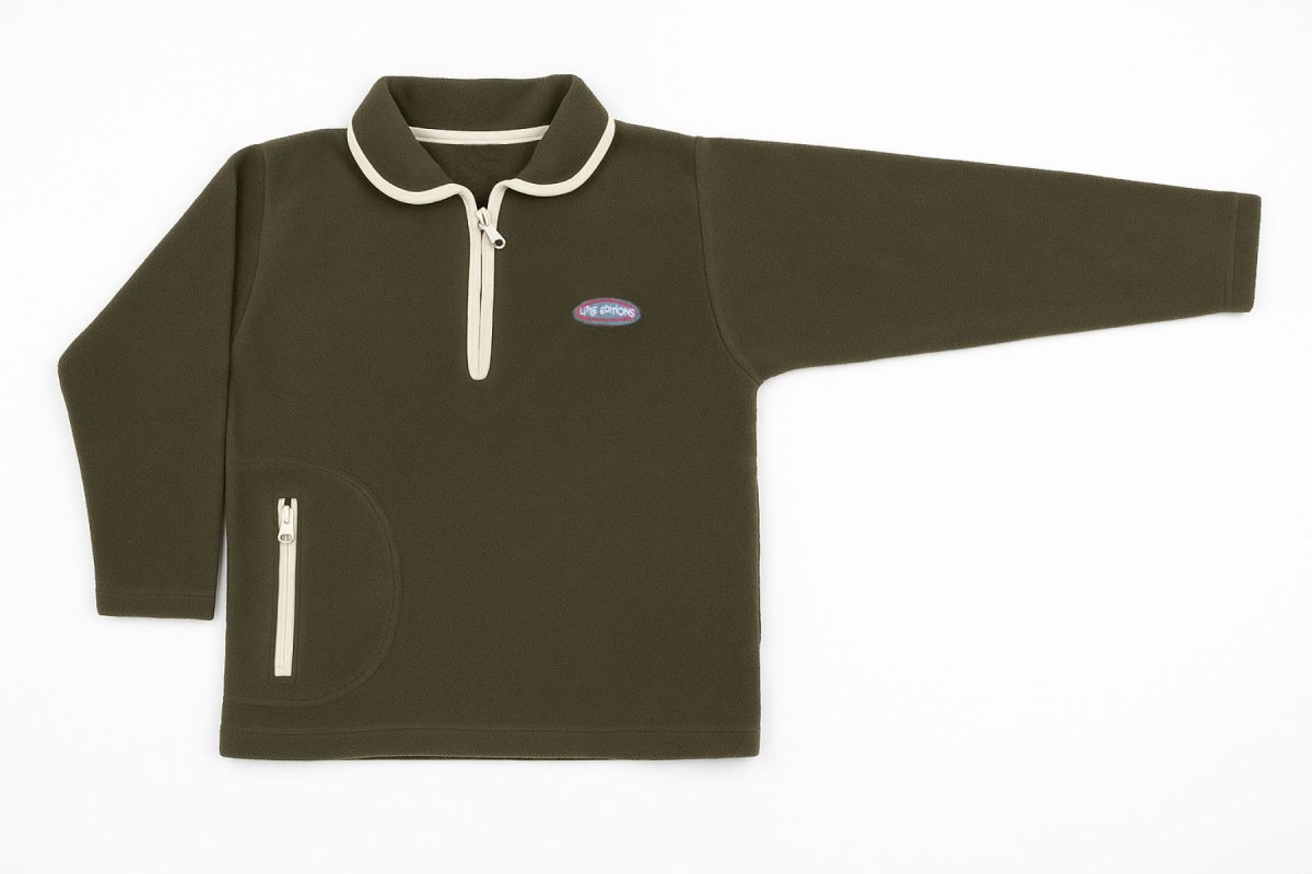 Buzo Super Polar con Cuello Tipo Chomba