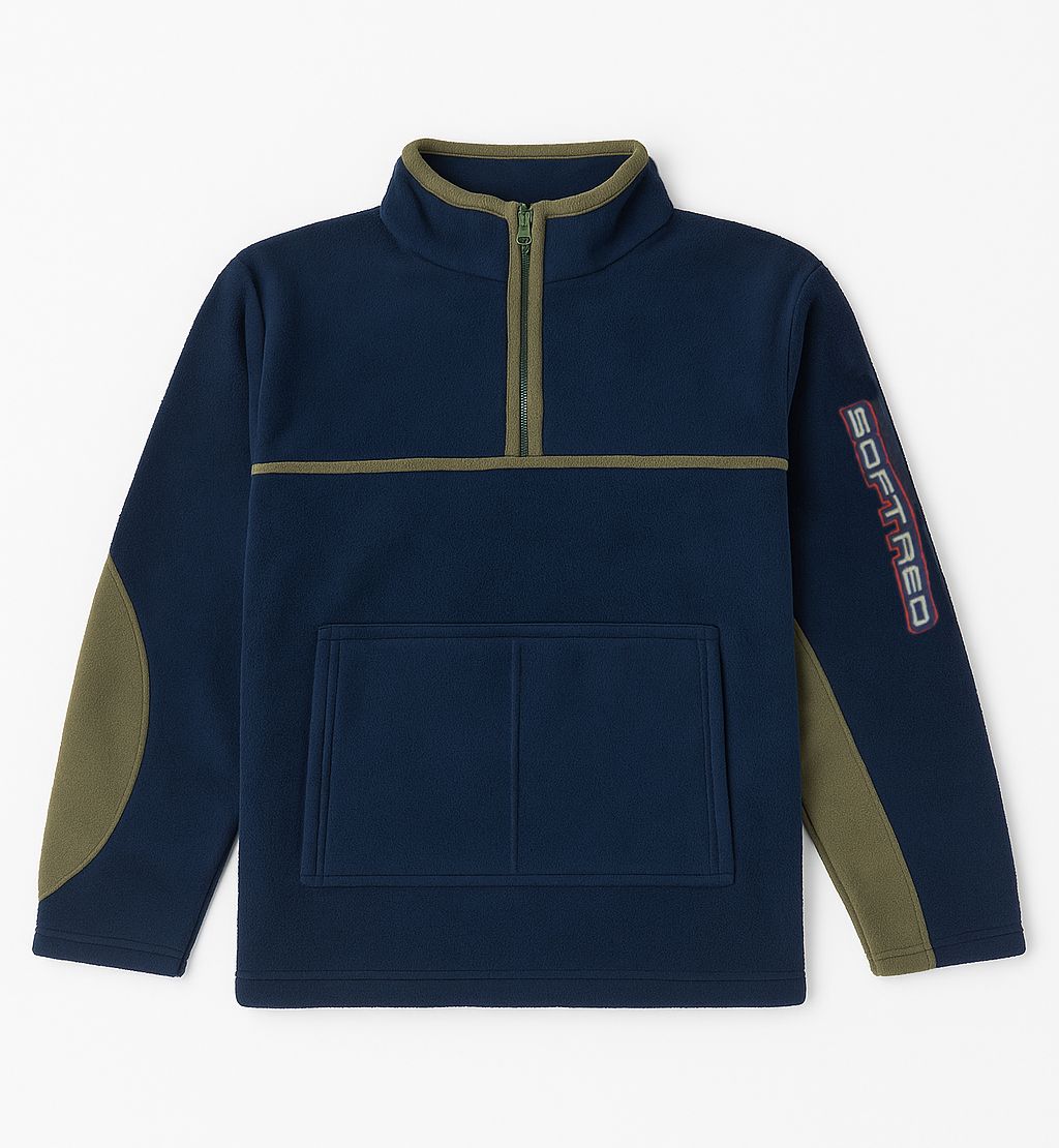 Buzo de Polar con Cierre Liso