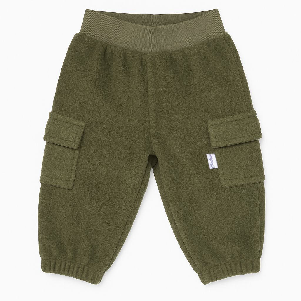 Pantalon de Polar Cargo con Puño