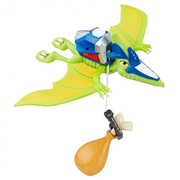 Playskool Heroes - Chomp Squad - Dinosaurios - Incluye figura de Aerogancho, equipo removible y accesorio