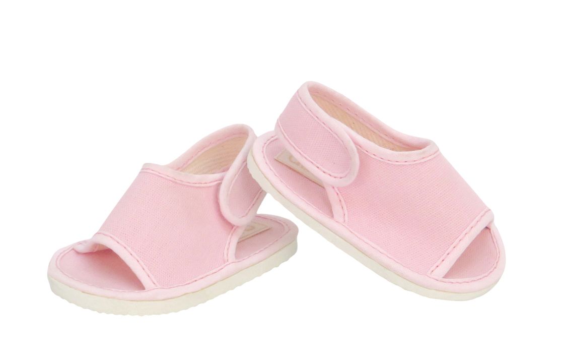 Sandalia  Tela Velcro Con Base