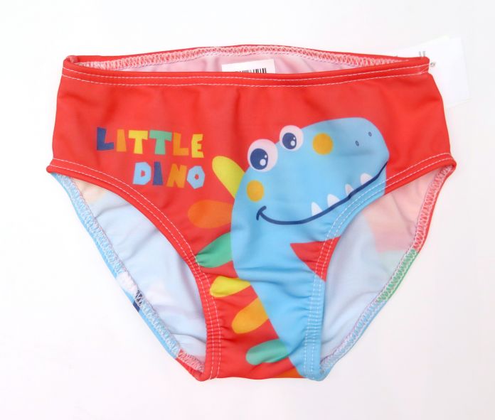 Malla Zunga Slip De Lycra Estampado Dinosaurio