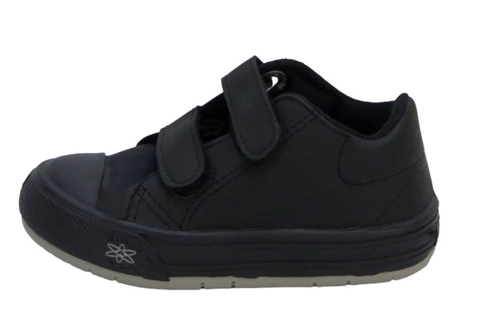 Zapatilla Cuerina Velcro Base Baja