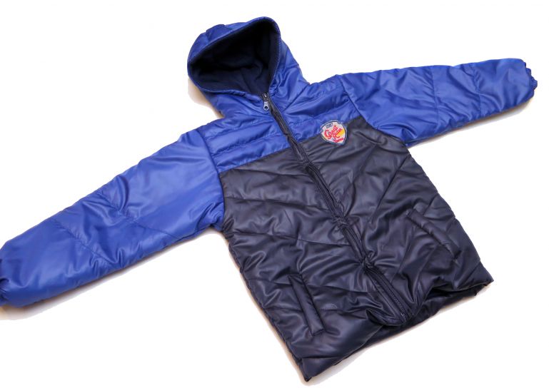 Campera De Abrigo dos colores  Con Polar interior