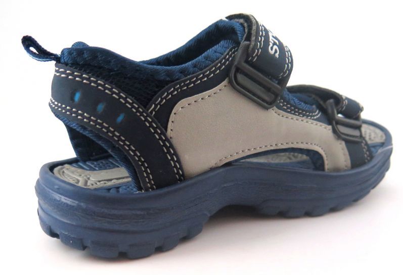 Sandalia Todo Goma 2 Velcros