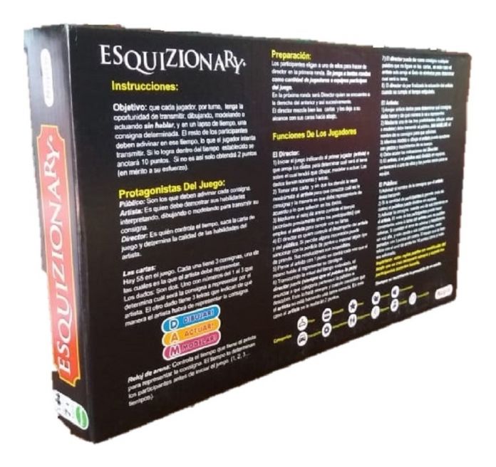 Esquizionary - Juego De Roles - Juego De Ingenio Y Destreza Artistica
