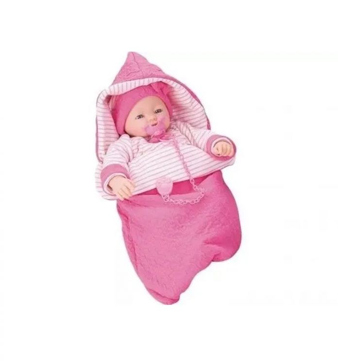 Bebote Bebe Jensen - Incluye Chupete Y Saco De Dormir - Llora Y Rie