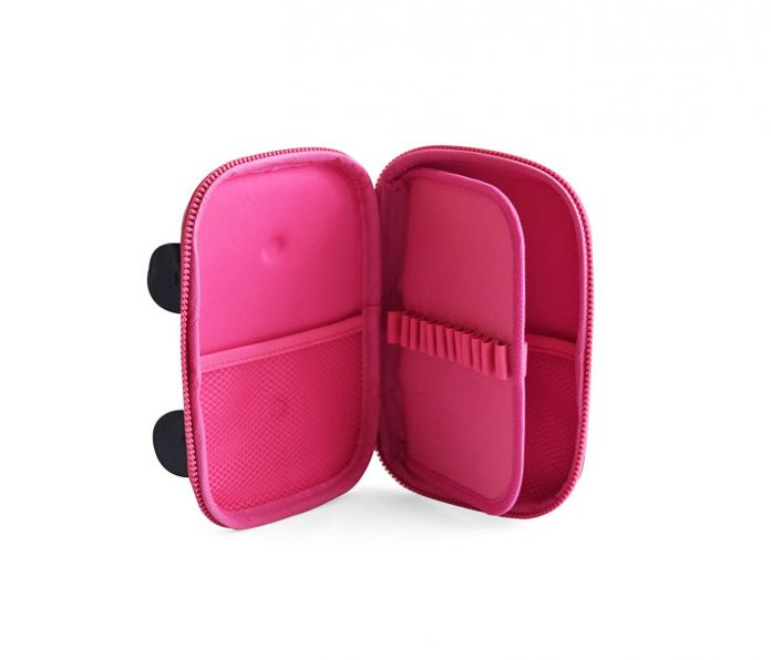 Cartuchera Perro Rigida Con Relieve 1 Cierre 2 Pisos