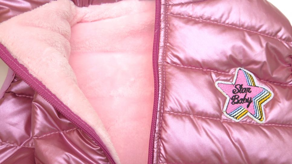 Chaleco De Microfibra Con Wata Y Piel Interior