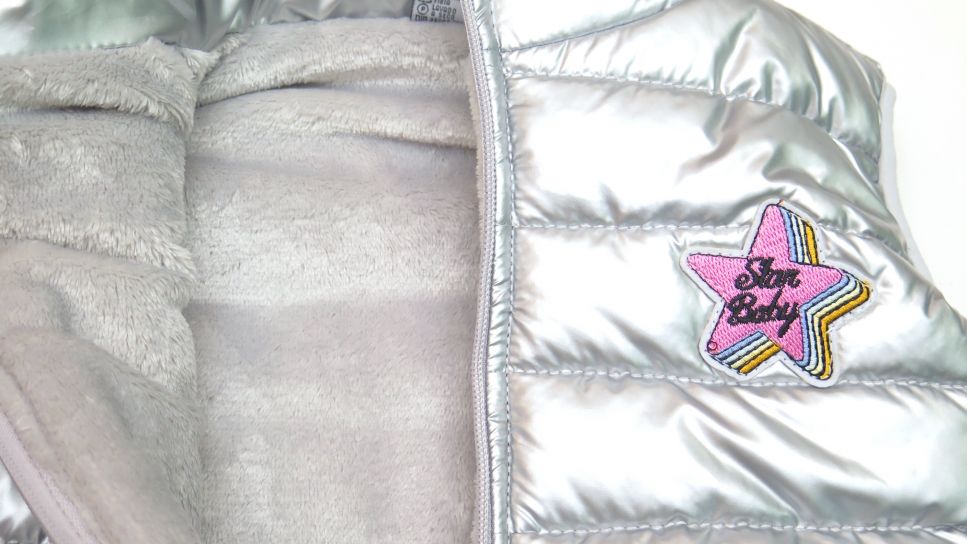 Chaleco De Microfibra Con Wata Y Piel Interior