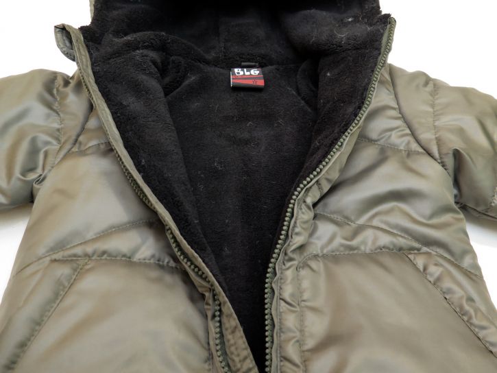 Campera Varon Lisa Con Polar Interior