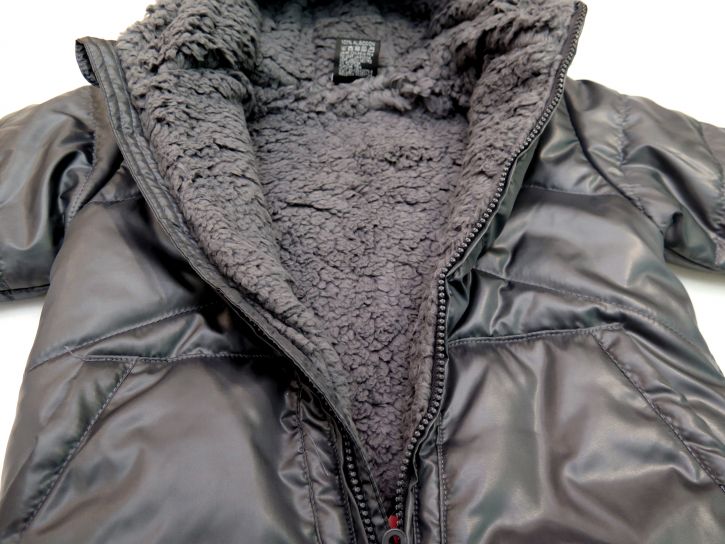 Campera Varon Lisa Con Polar Interior