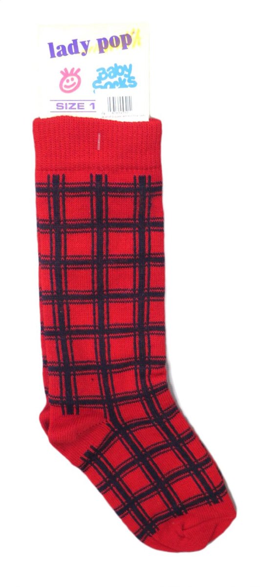 Media Zoquete Cashmilon Estampado Cuadrille