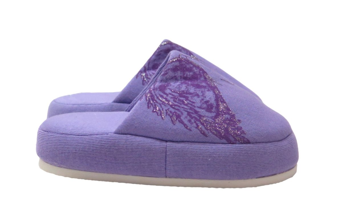 Pantuflon Angel con Brillo