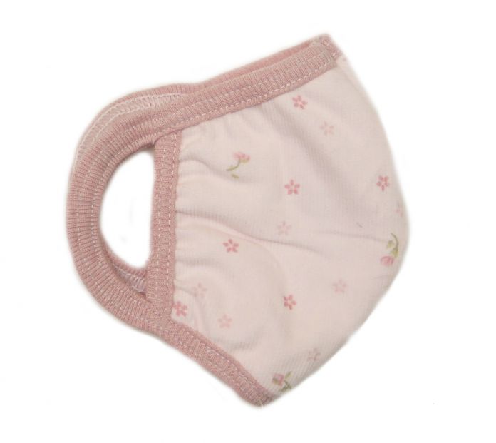 Barbijo de Algodon Estampado Niña