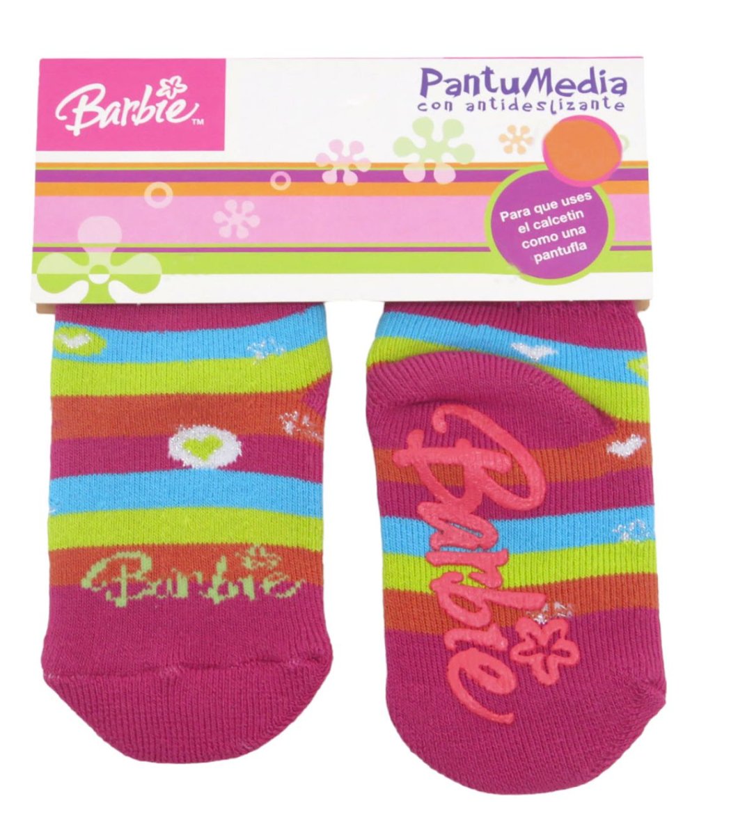 Medias Barbie Antideslizantes - Zoquetes Pantumedias