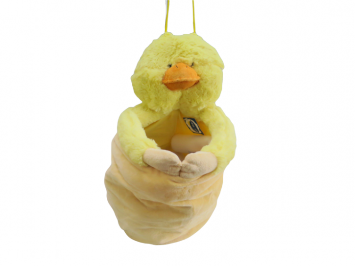 Bolsa Guarda Juguetes de Peluche Con Muñeco Pato