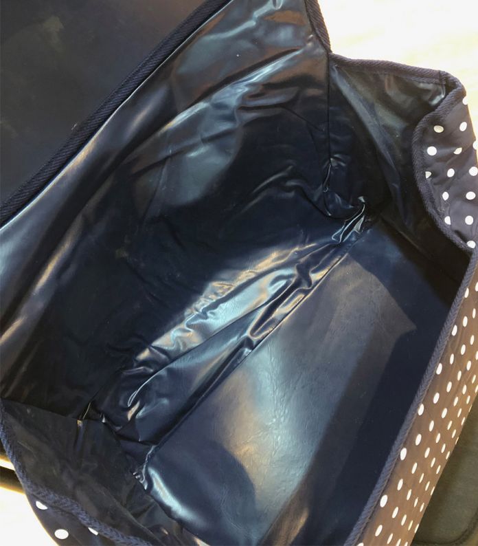 Cubrepies original universal doble capa (tela + cuerina)