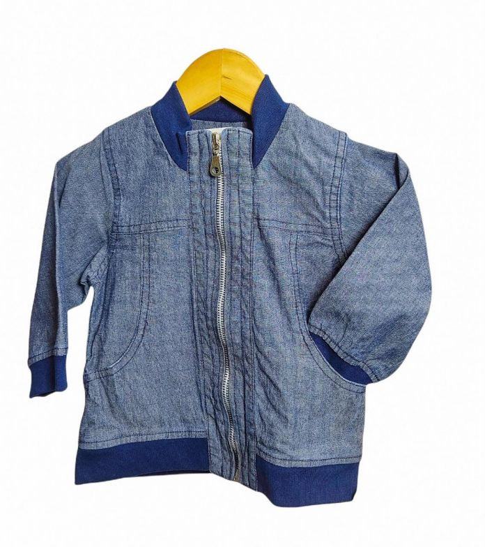 Campera Jean con  Puño