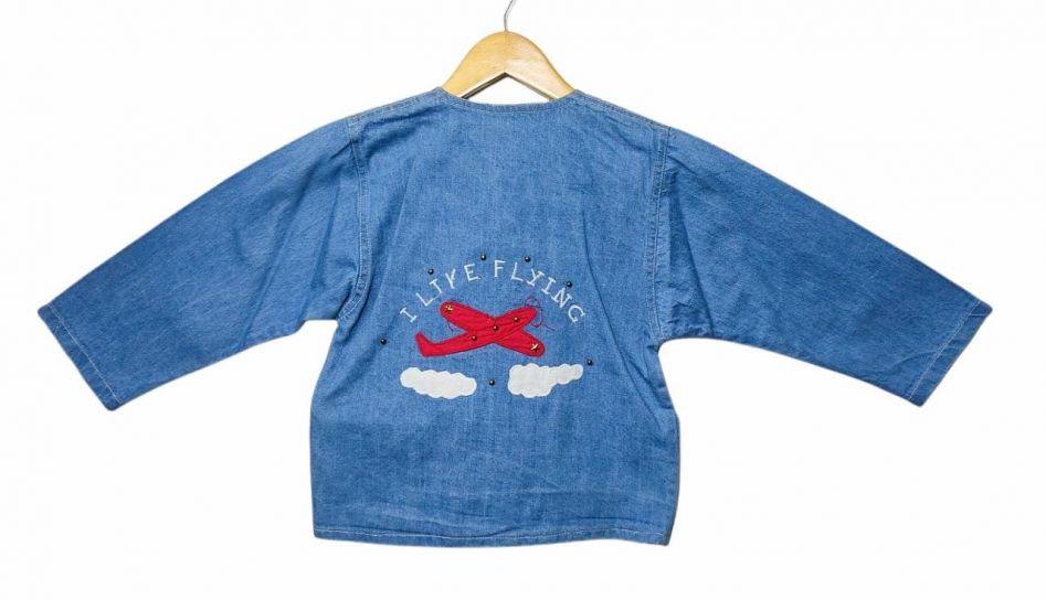 Campera Jean Cruzada