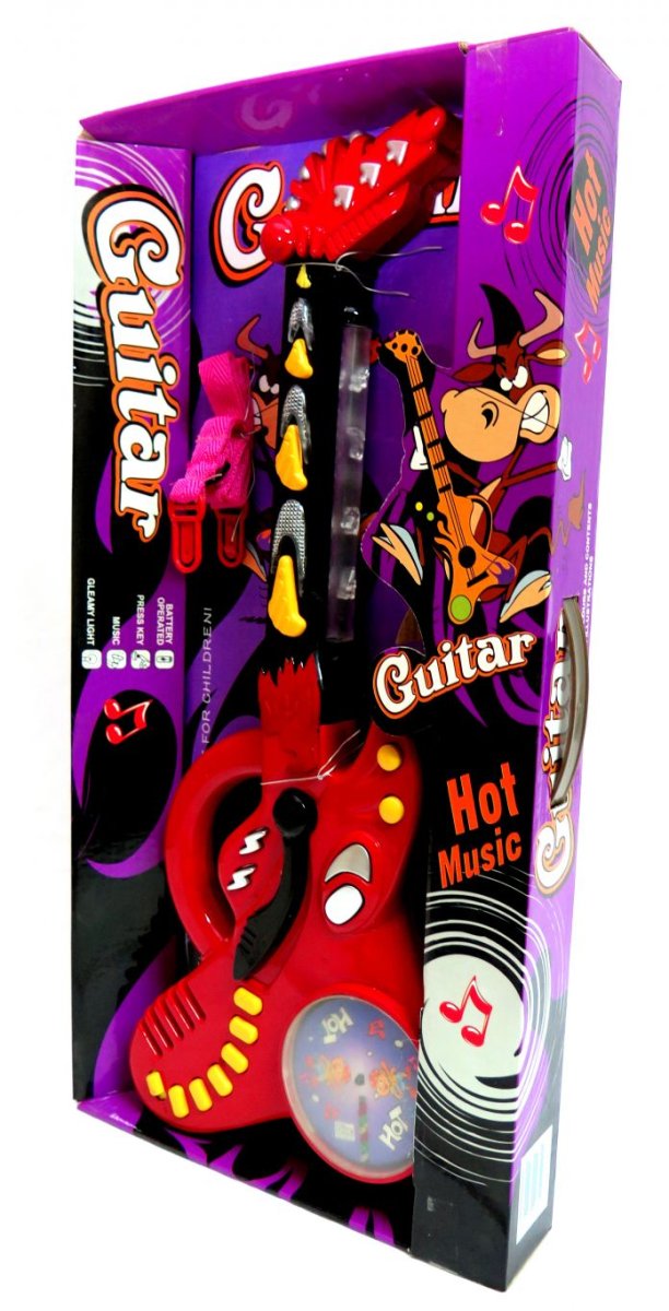 Guitarra electrica mediana Guitar hot music -