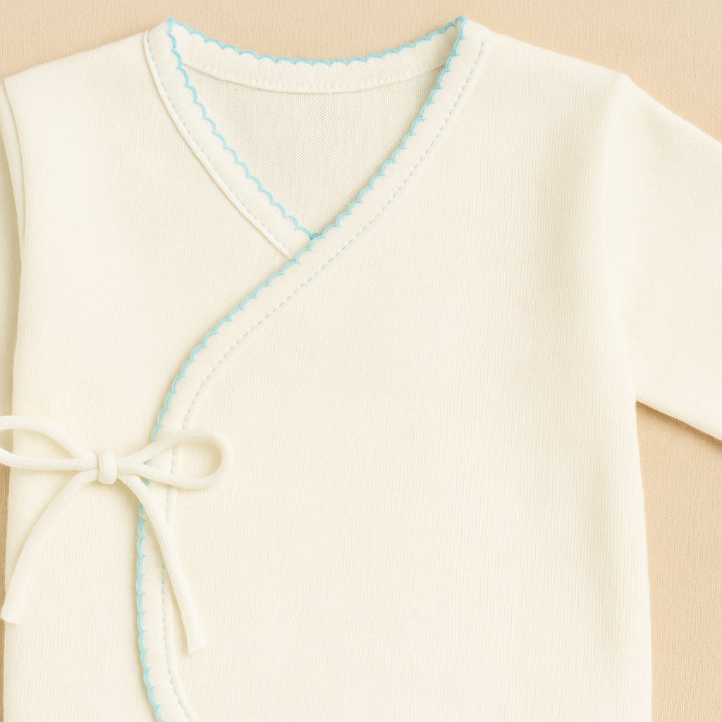 Conjunto Ajuar Set Nacimiento 6 Piezas Manga Larga Manopla Gorro Babero Batita Medio Osito Babita