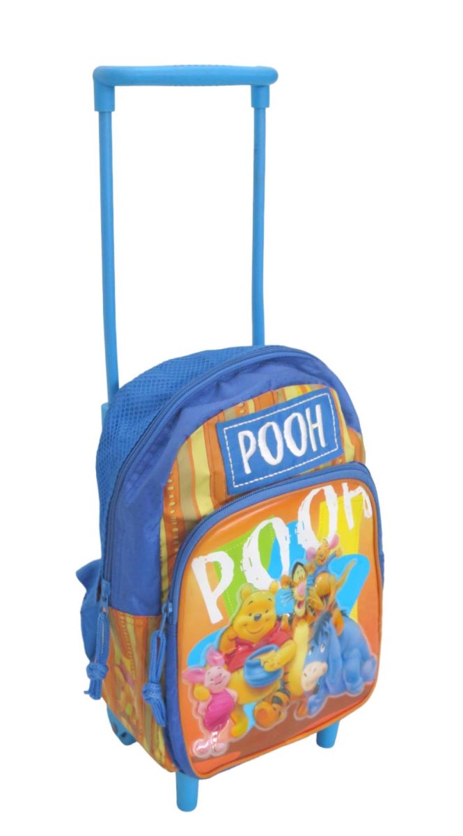 Mochila Con Carro Jardin Winnie Pooh Con Bolsillo Frontal