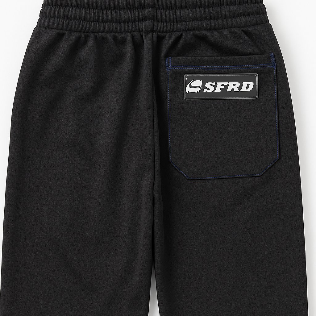 Pantalon de Acetato Frizado con bolsillo