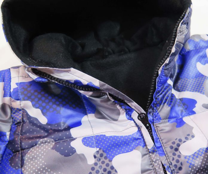 Campera De Abrigo Camuflada Con Polar Interior