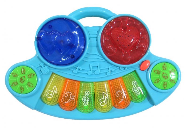 Piano Teclado Con Luz Y Sonido