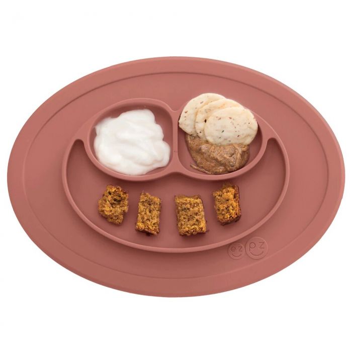 Plato De Silicona Con Divisiones - The Mini Mat