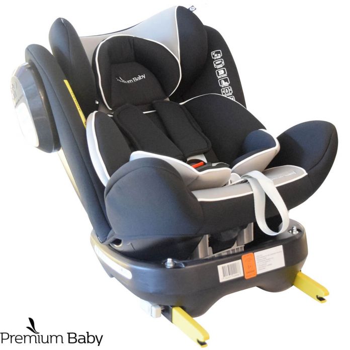 Butaca de 0 a 36kg giratoria 360 con ISOFIX