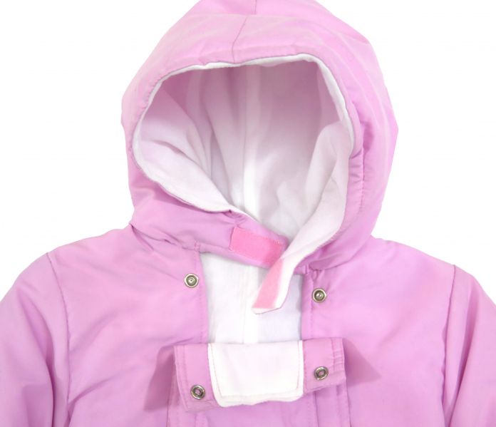 Enterito Termico Astronauta Microfibra Con Capucha Doble Abertura Con Broche