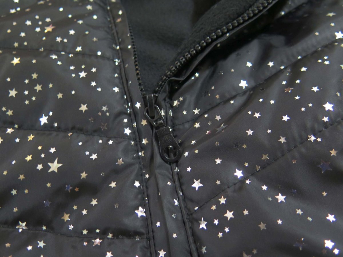 Campera De Abrigo Estampado Estrellas - Con Polar Interno