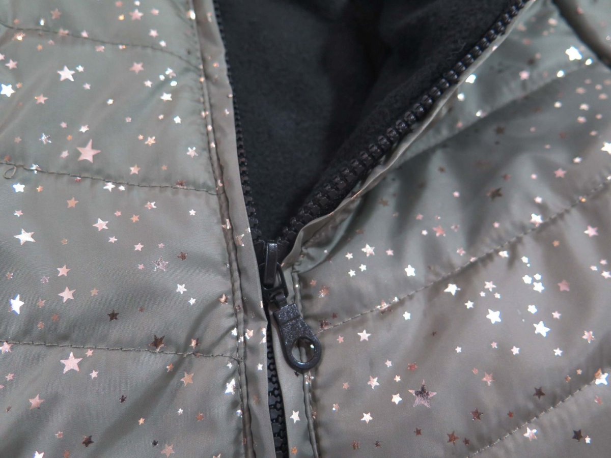 Campera De Abrigo Estampado Estrellas - Con Polar Interno