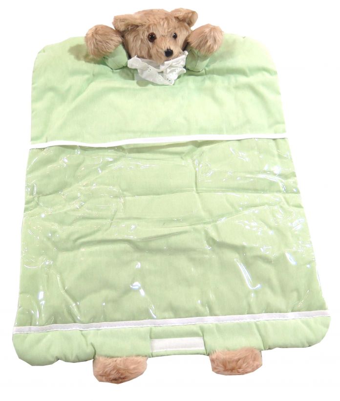 Cambiador Perro con cabeza y patitas de peluche