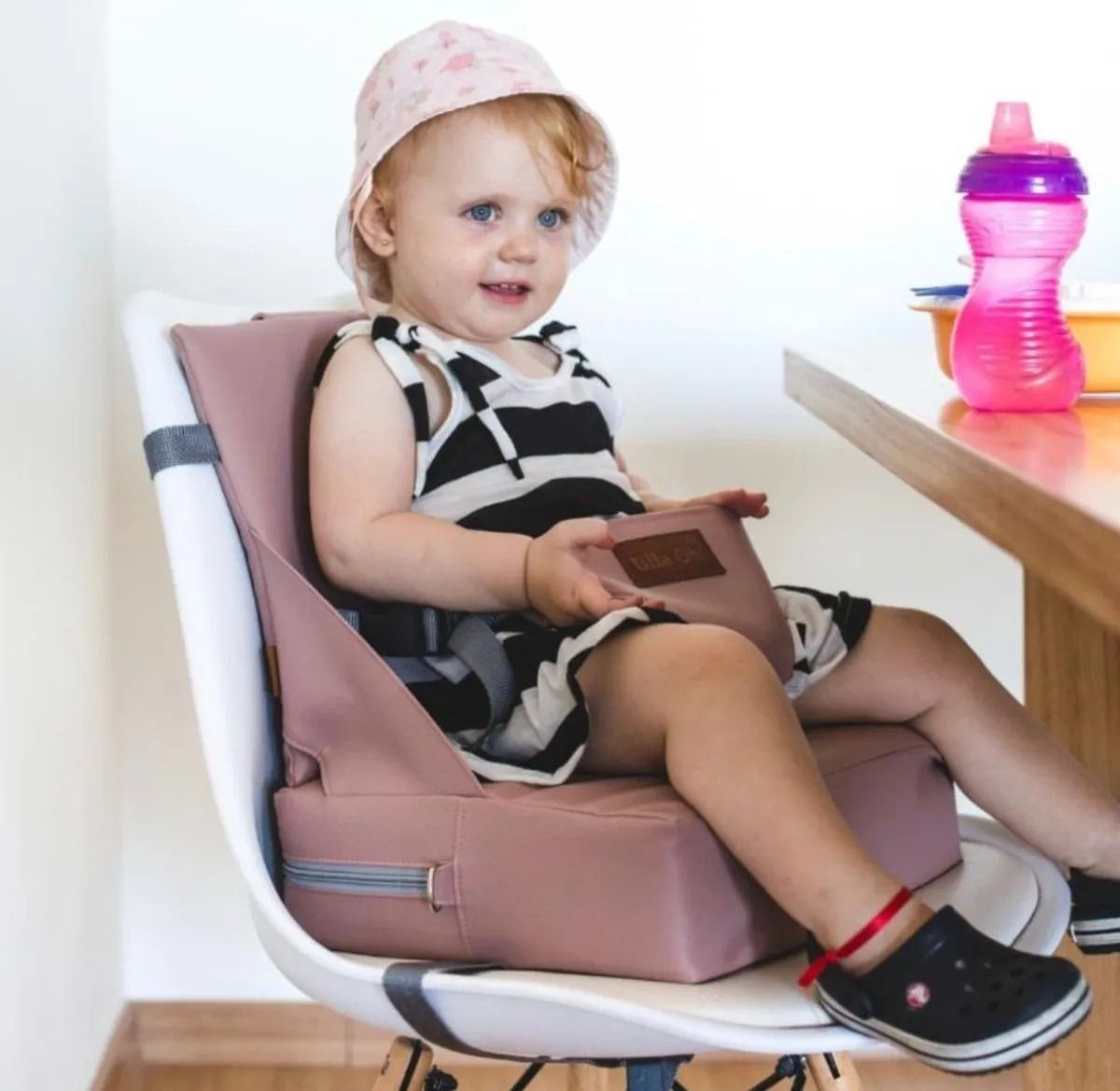 Silla booster para comer plegable