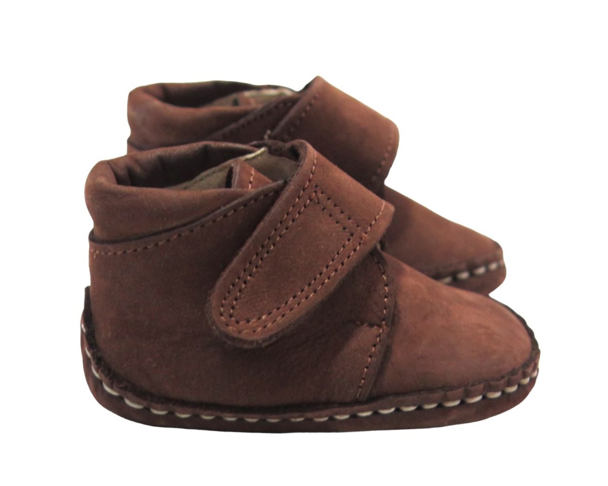 Bota Nobuk velcro Con Base