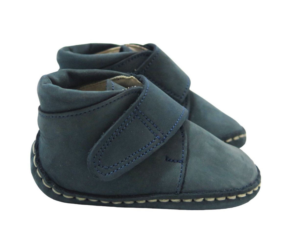 Bota Nobuk velcro Con Base