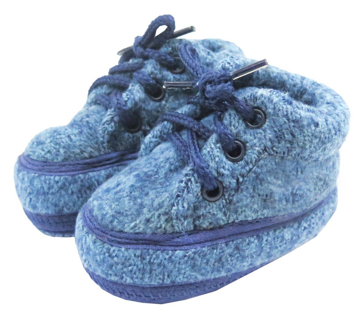 Botita Bebe de Paño Cordon - Zapatito - Simil Piel